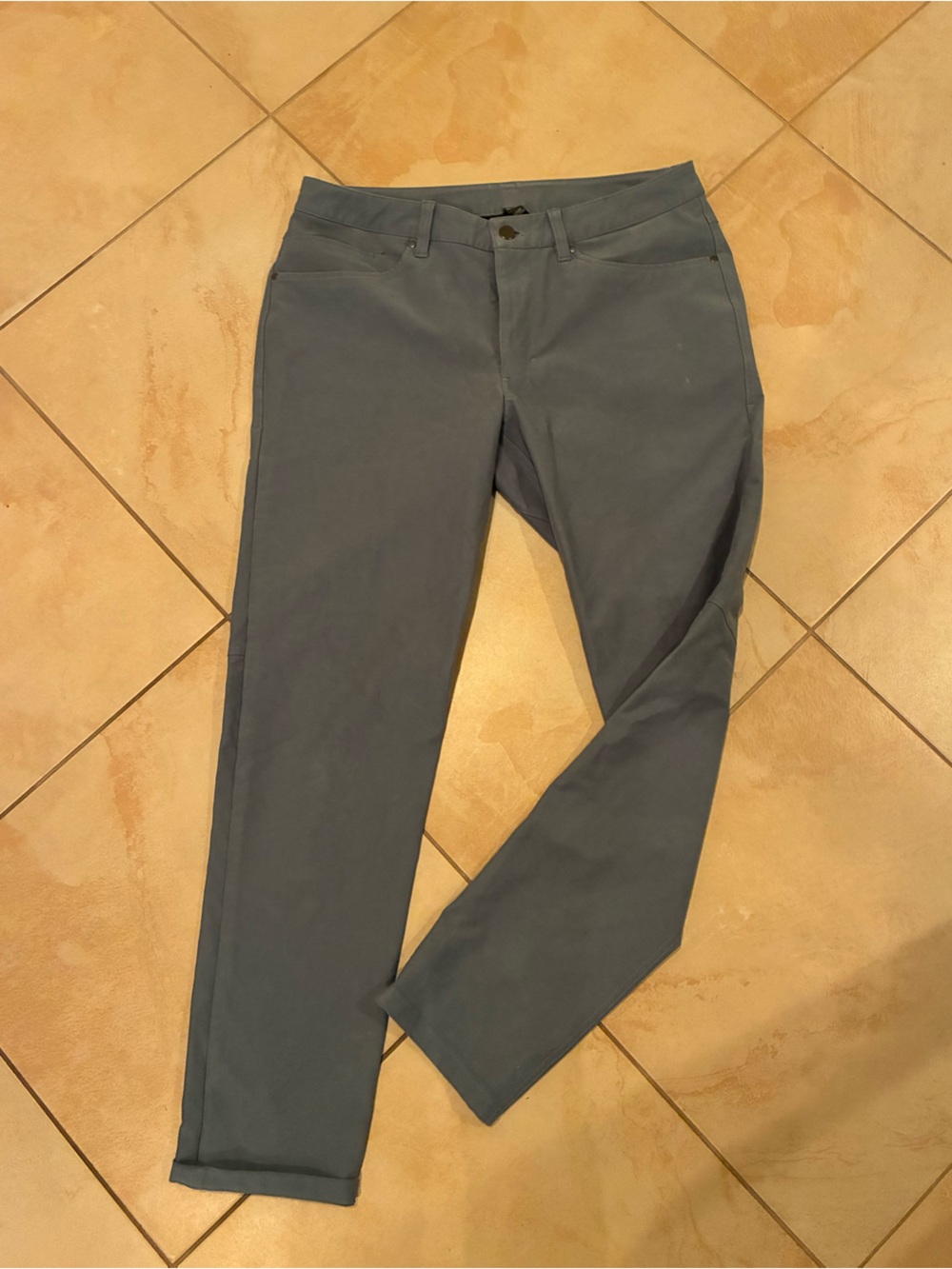 Blue Lululemon ABC Pants - Classic Straight Fit